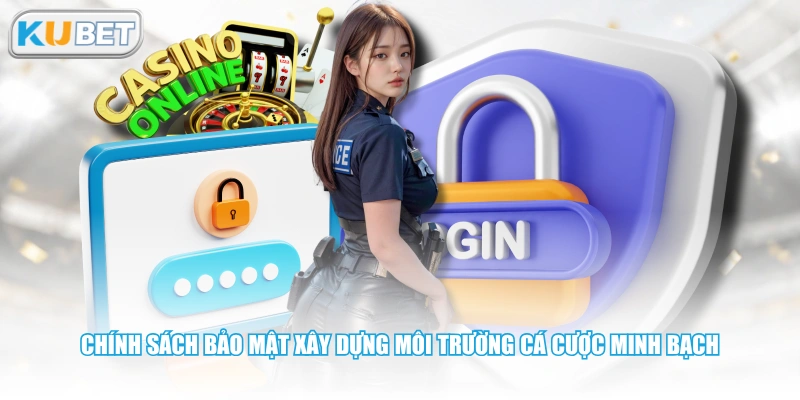 Chính sách bảo mật xây dựng môi trường cá cược minh bạch 